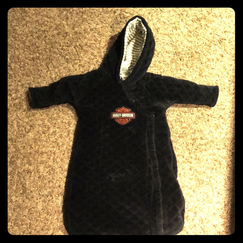 Harley Davidson Baby Bunting